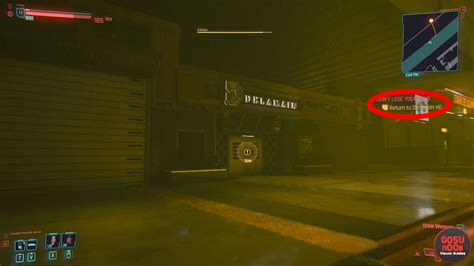 Cyberpunk 2077 Don't Lose Your Mind Delamain HQ Passcode, Control .